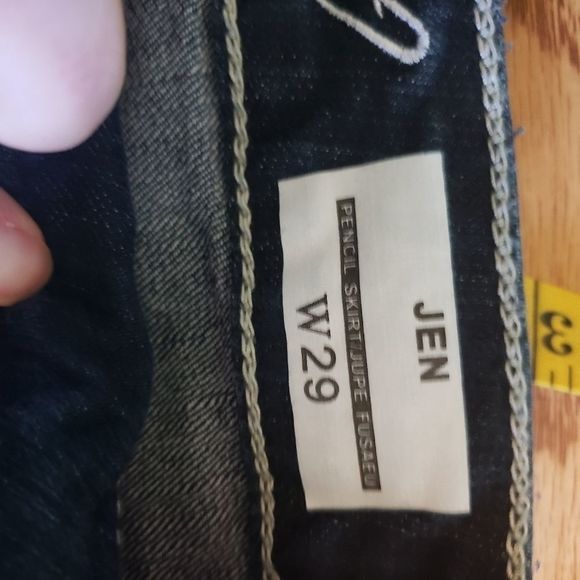 Like New Carreli Jen Jean Skirt Size 29 - Picture 4 of 7